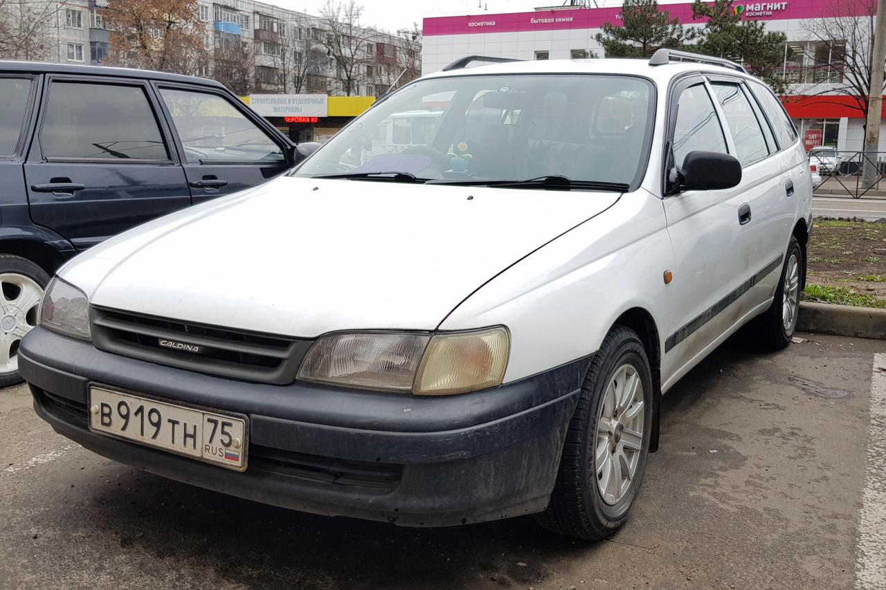 Toyota caldina дизель