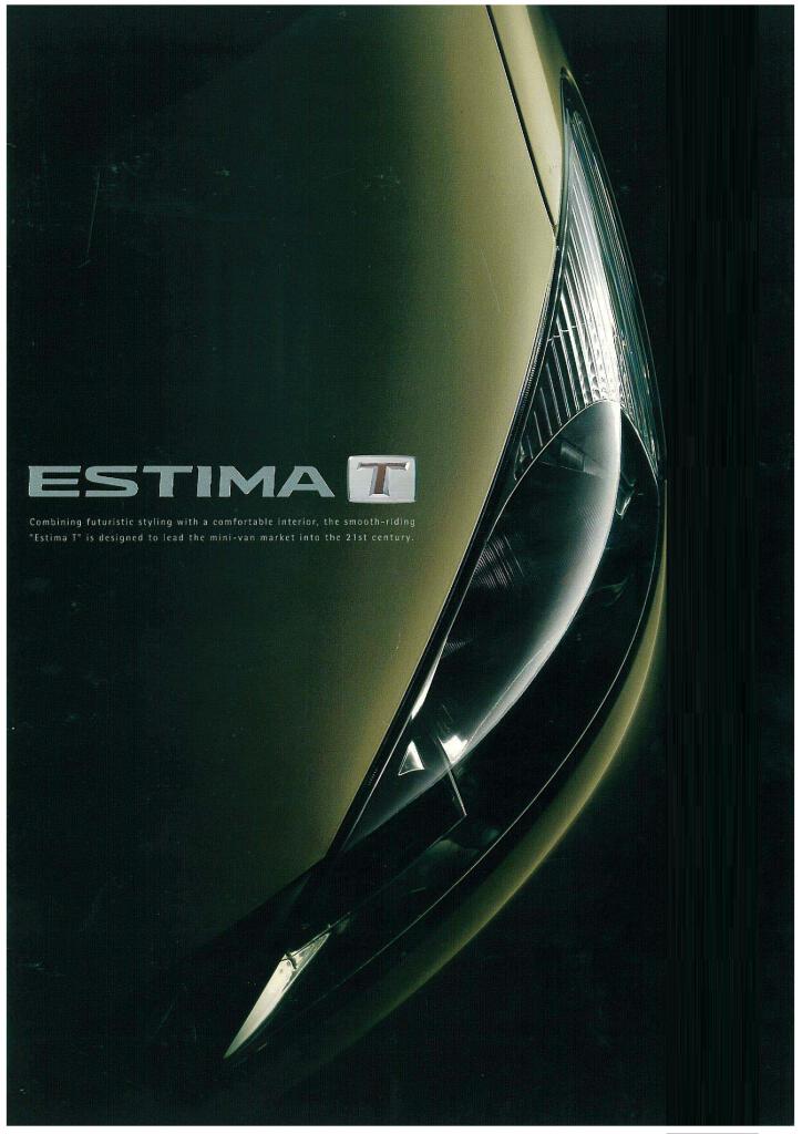 2000 toyota estima t jpn.pdf (16 MB) - Katalogy a prospekty - Japonsky (JA)